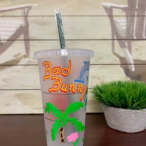 Bad Bunny - “Un Verano Sin Ti” Starbucks Cold Cup - Merch