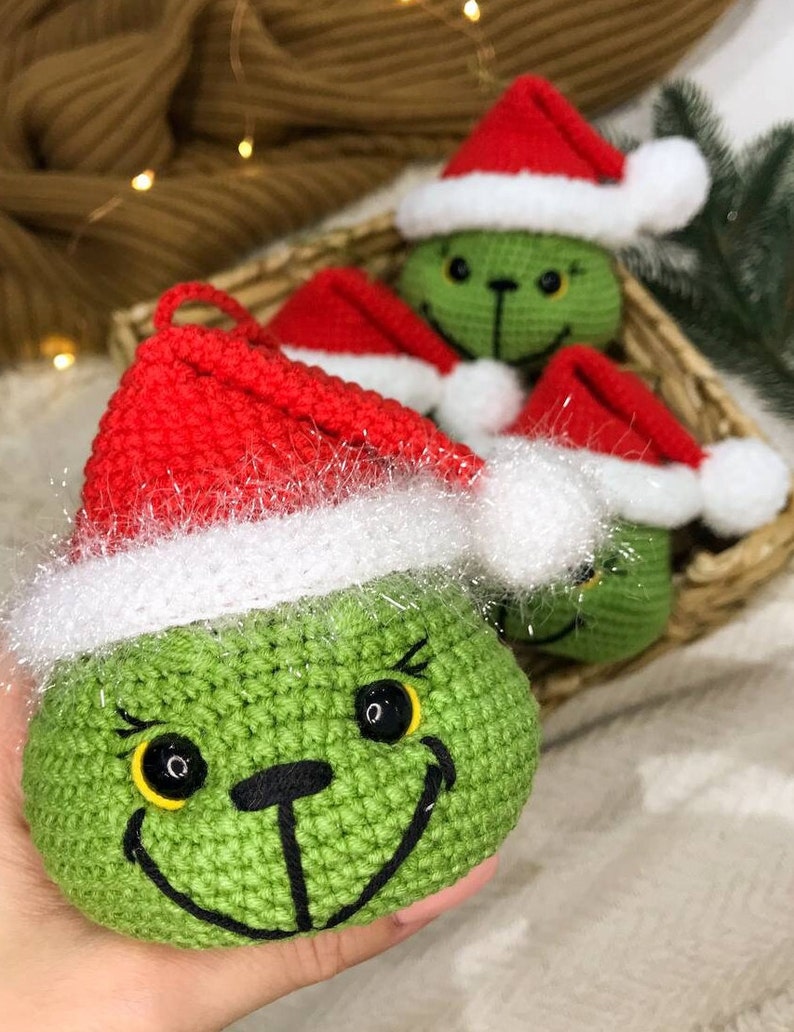 Grinch Ornaments Christmas Decorations Craft Сool Stuff Holiday Decor