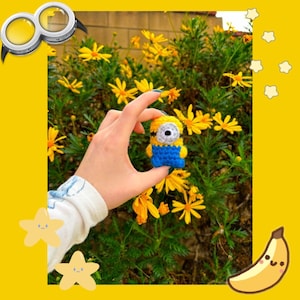 Yellow buddies, banana pal crochet, mini amigurumi