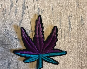 Cannabis leaf Patch Marijuana Weed Embroidered Iron Sew On Badge Grass Hash thc Cannabis leaf Patch Marijuana Weed Embroidered Iron Sew On Badge Grass Hash thc