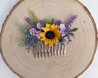 Vintage Chinese Cloisonne Enamel Butterfly Hair Comb- Spring  display picture 1