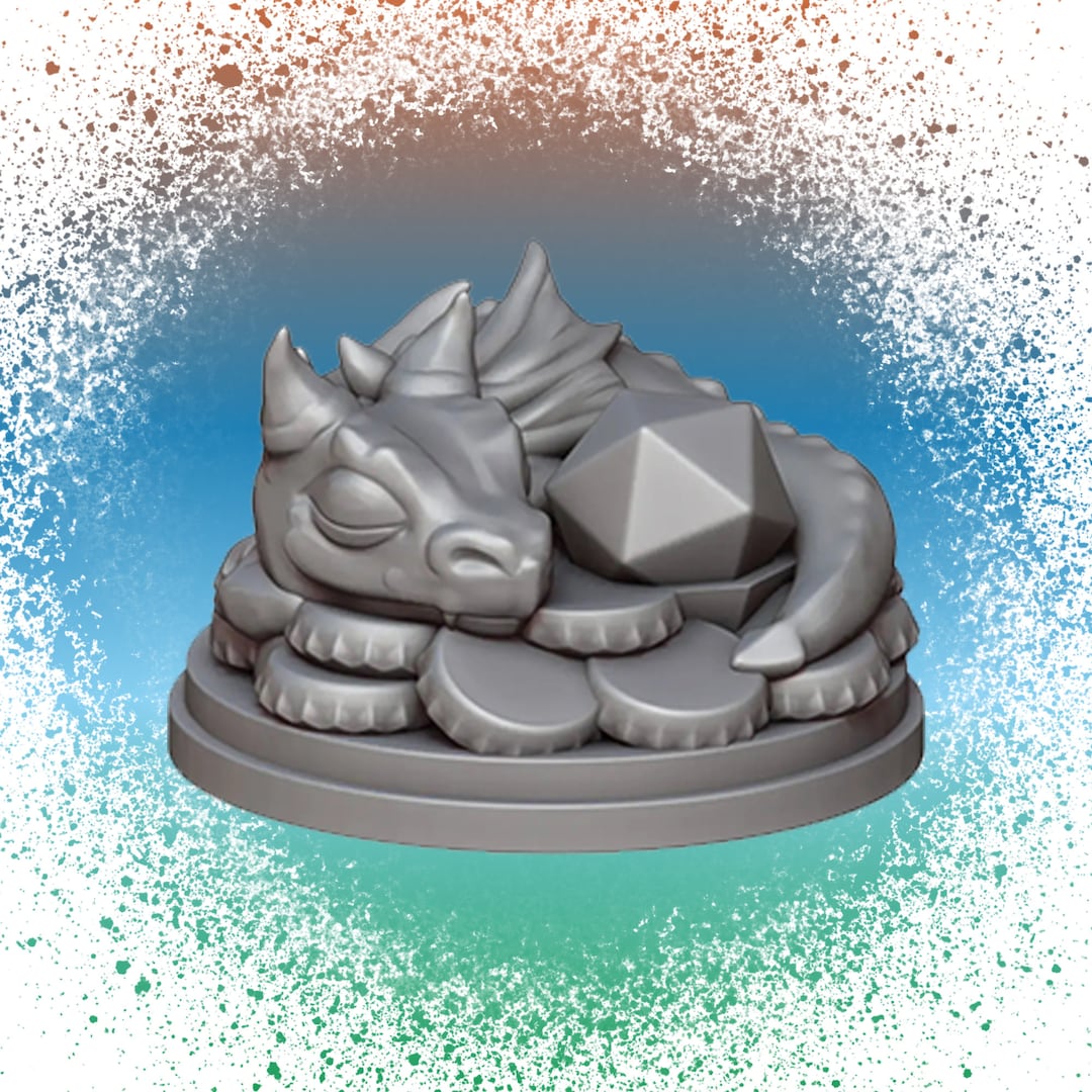 Mythic Dice Guardians Baby Dragon tabletop Etsy