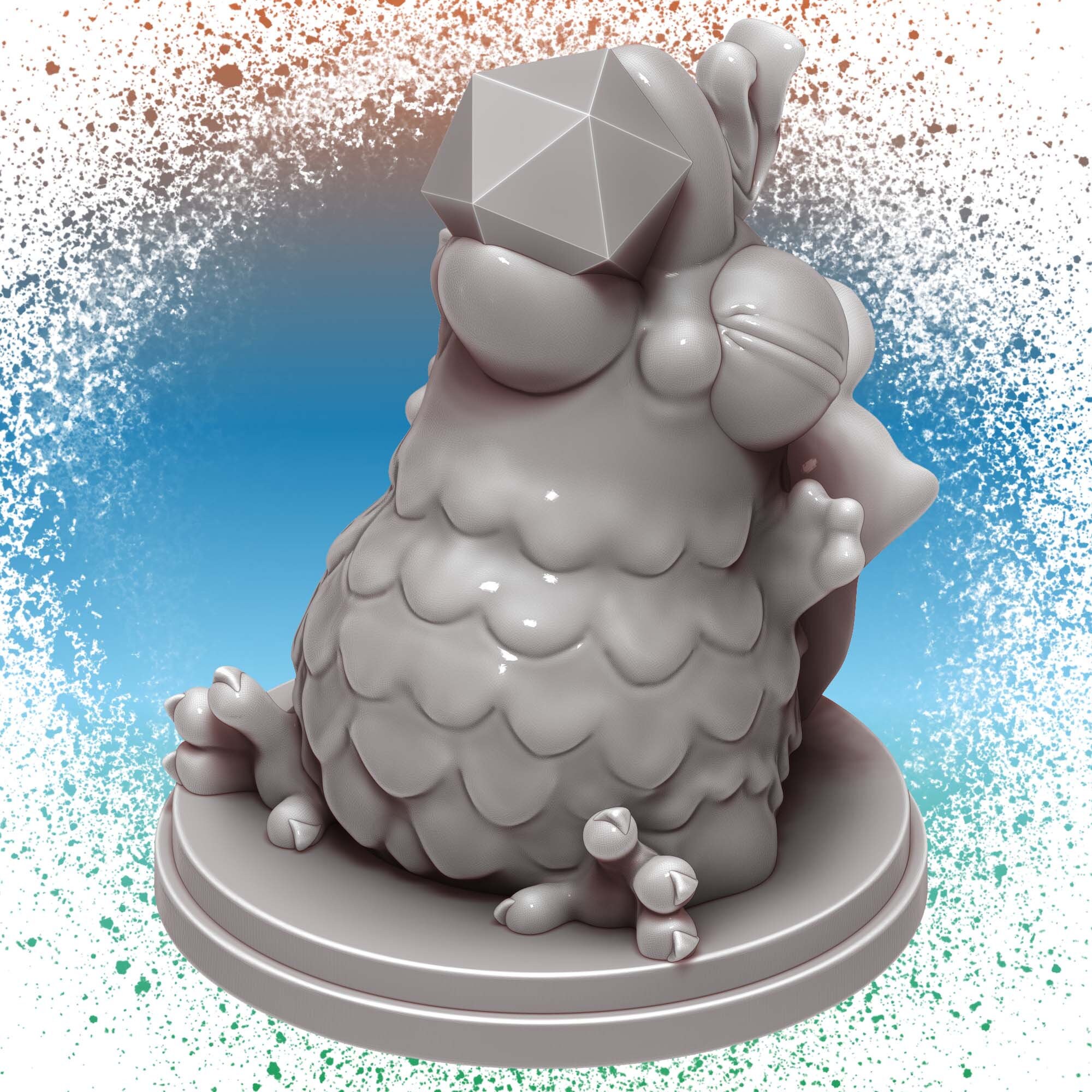 Mythic Dice Guardians Baby Phoenixtabletop Etsy