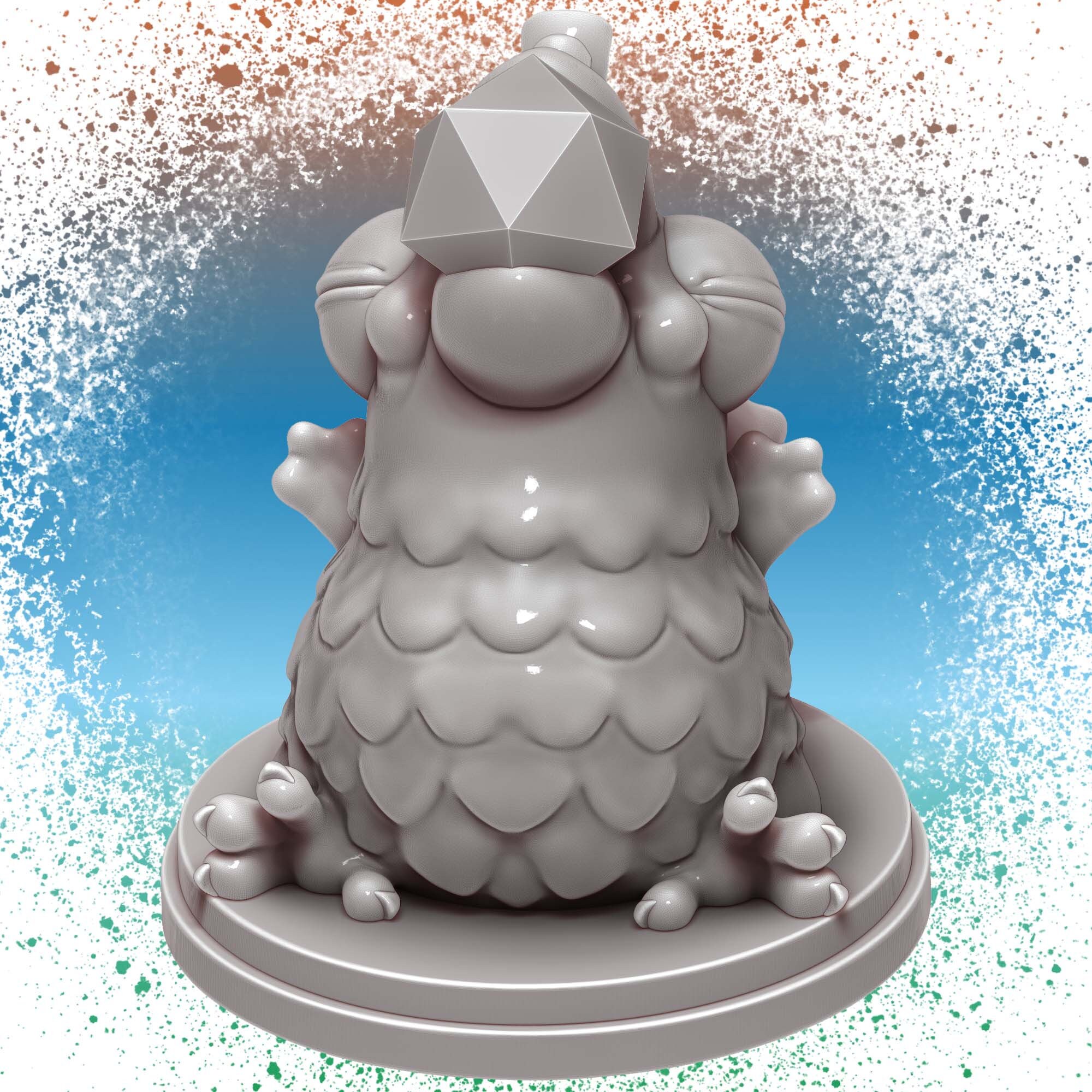 Mythic Dice Guardians Baby Phoenixtabletop Etsy