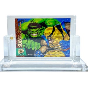 Acrylic Display Stand For Magnetic Card Holders & One Touch Trading Sports Cards