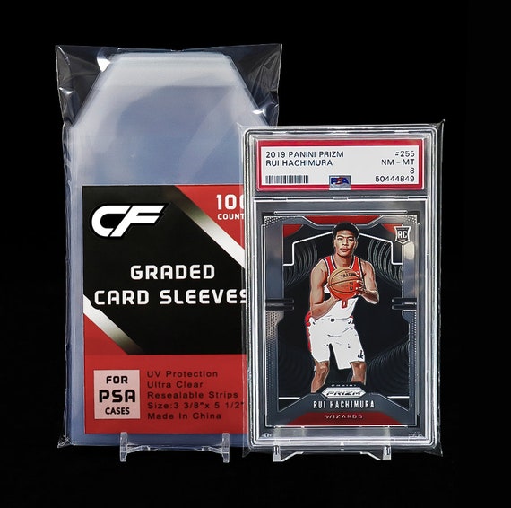 CF Graded Card Sleeves for PSA / CGC Trading Card Slabs Premium 2mm  Thickness - Etsy