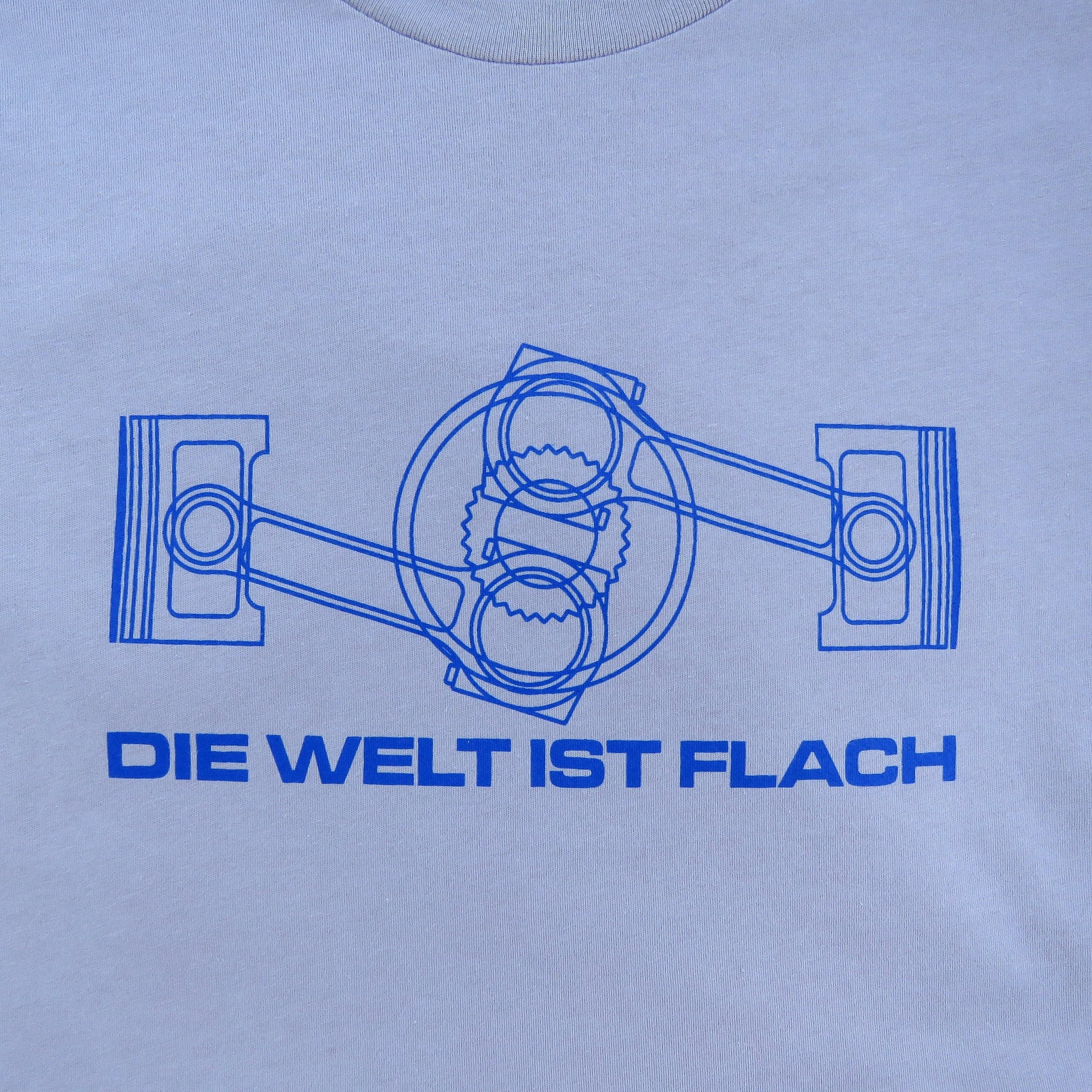 German World is Flat Engine T-shirt Boxer Motor Flat 6