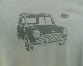 1967 Austin Mini Cooper Classic T-Shirt clover green John Cooper Works