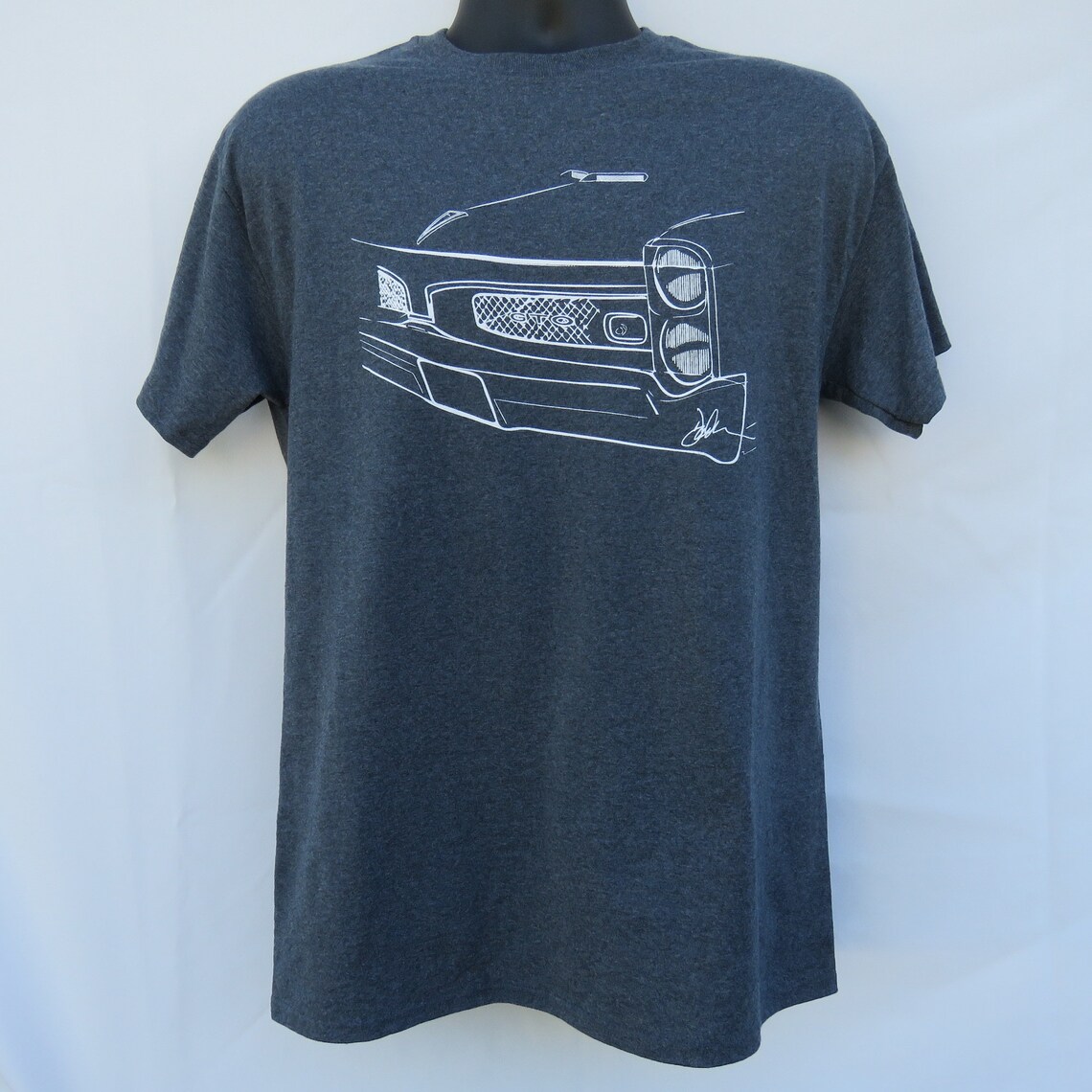 Wicked Metal 1966 Pontiac GTO T-Shirt - Distressed Muscle Car Tee