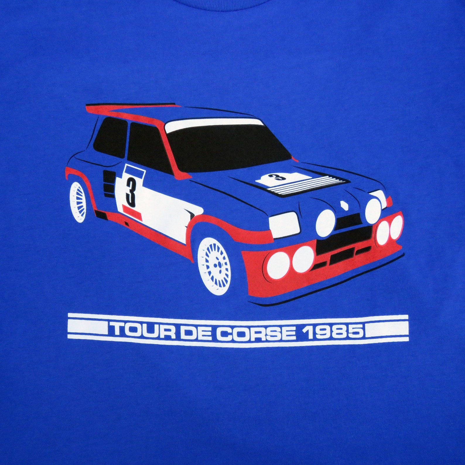 Rally R5 Logo 1985 Renault R5 Maxi Turbo Corsica Rally Race Winner T-shirt Group B ...