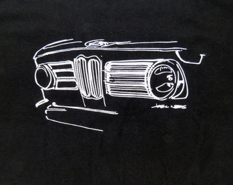 Black BMW 2002 Racing Shirt TI tii tsi  Turbo CS Alpina gt rally car