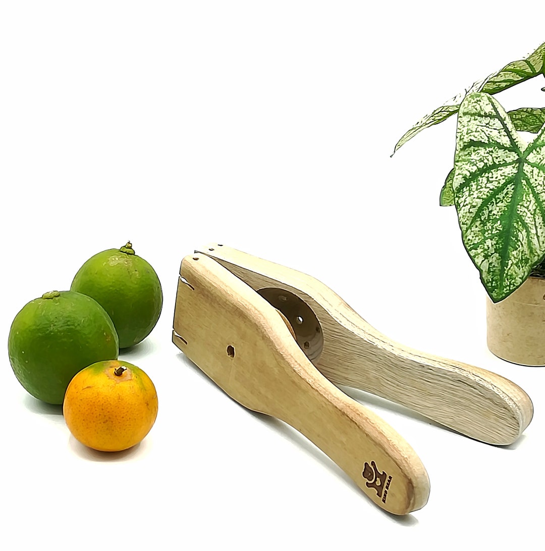 Wooden Juicer Wooden Lemon Juicer Hand Tool Wooden Orange Etsy