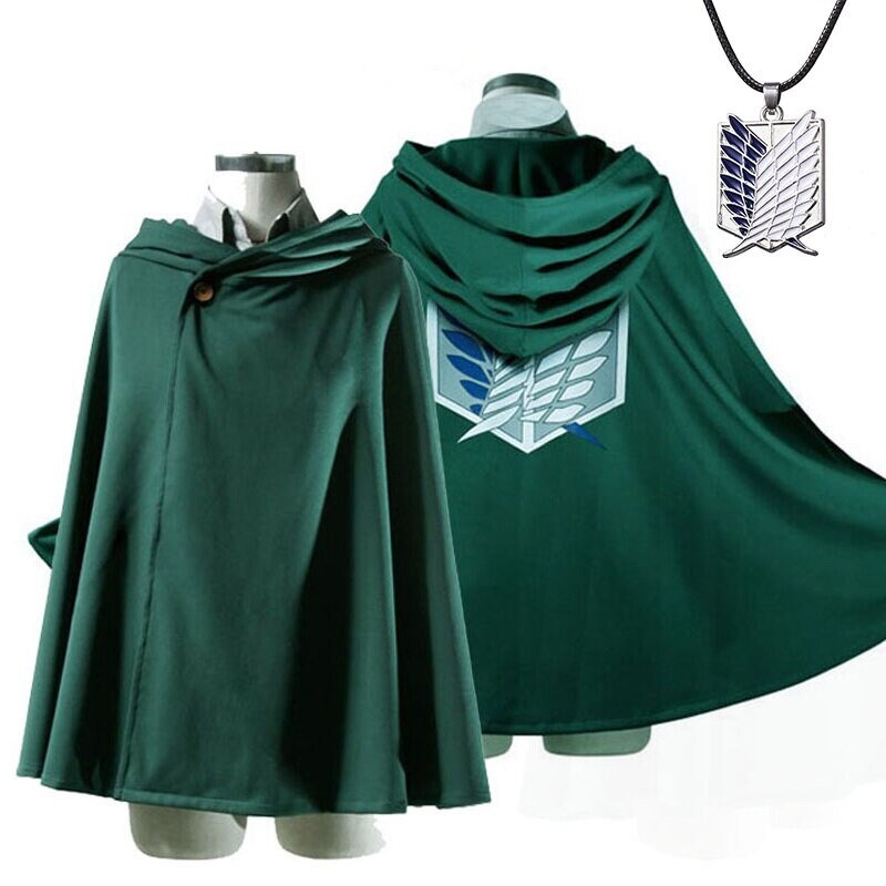 Anime Costume Cosplay The Wings of Freedom Aot Cloak Hoodie Coats 