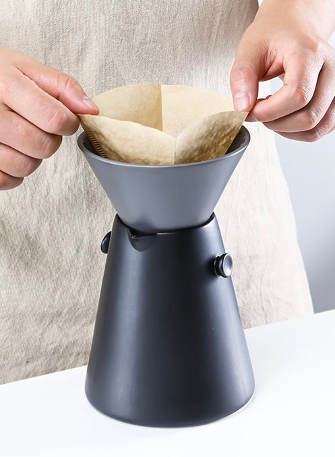 Ceramic Pour Over Coffee Set Drip Coffee V60 Pour Over Etsy