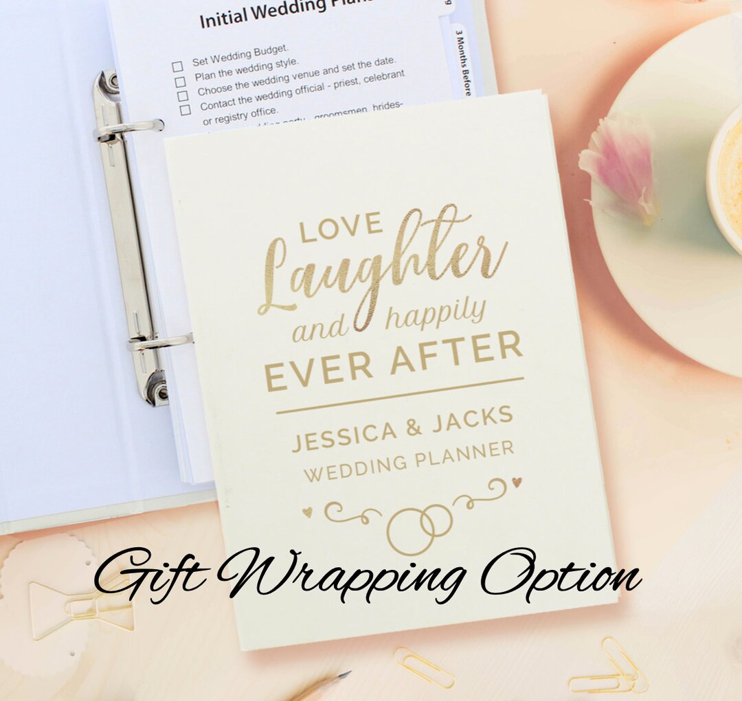 Personalised Wedding Planner Happily Ever After Wedding Gifts