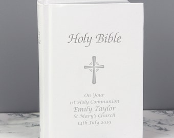 Personalised Holy Bible - Christening Gift | Baptism Gift | Holy Communion Gift | Religious Gift | Gift for Children