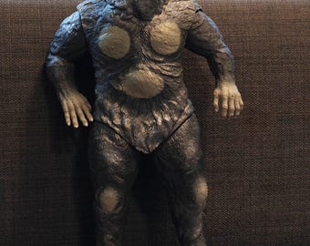 X-PLUS Monster Kaiju Story of Abominable Snowman Half Human Action Figure Rare