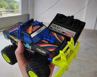 Vintage Nikko Mad Cougar RC Monster Truck 1/20 - 27mhz Radio
