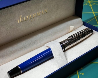 Vintage Waterman L'etalon Fountain Pen: Burgundy With 18K Nib - Etsy