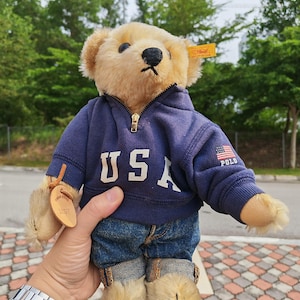 Ralph Lauren Steiff Bear - Etsy