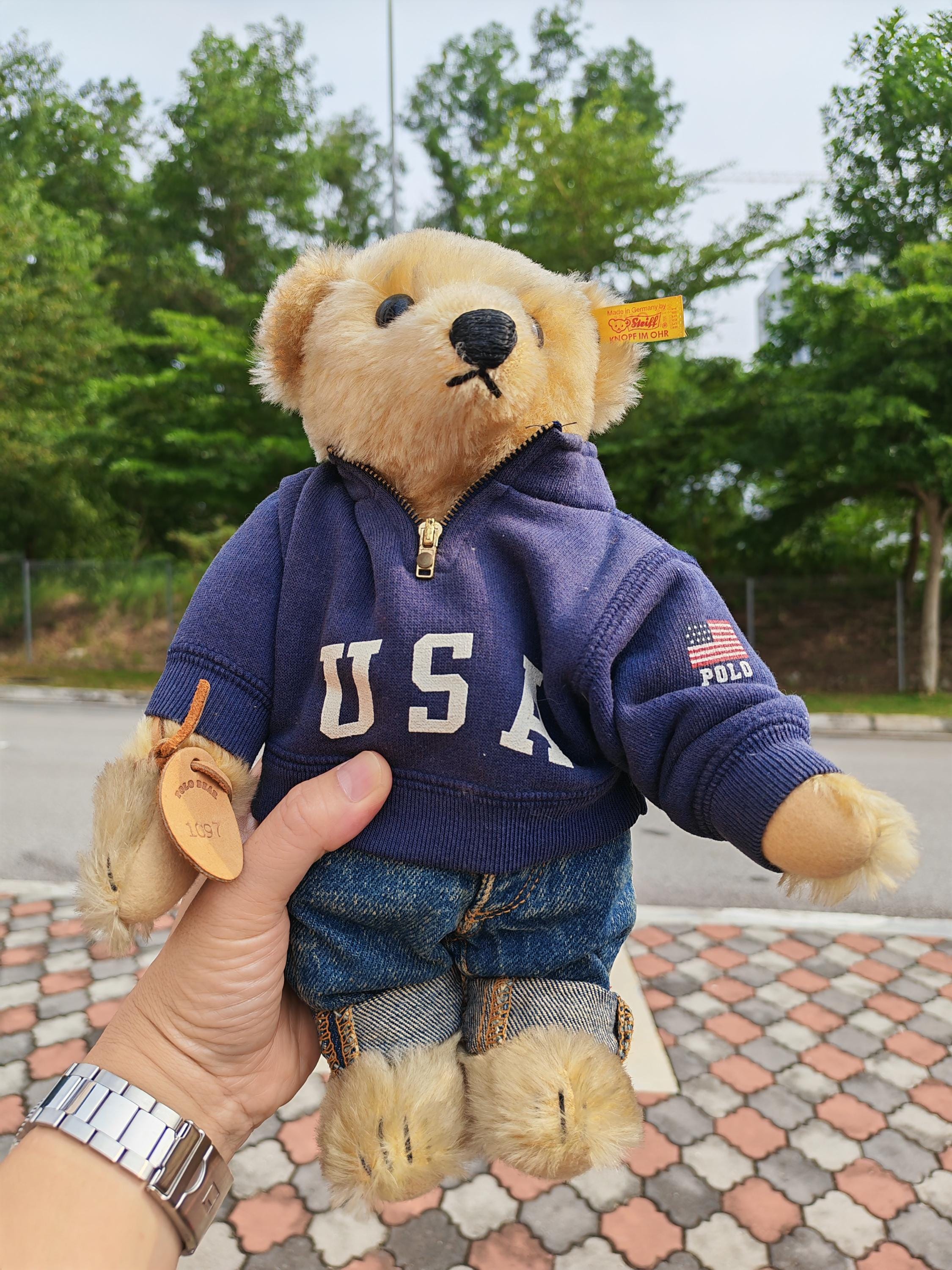 Ralph Lauren Steiff Bear - Etsy