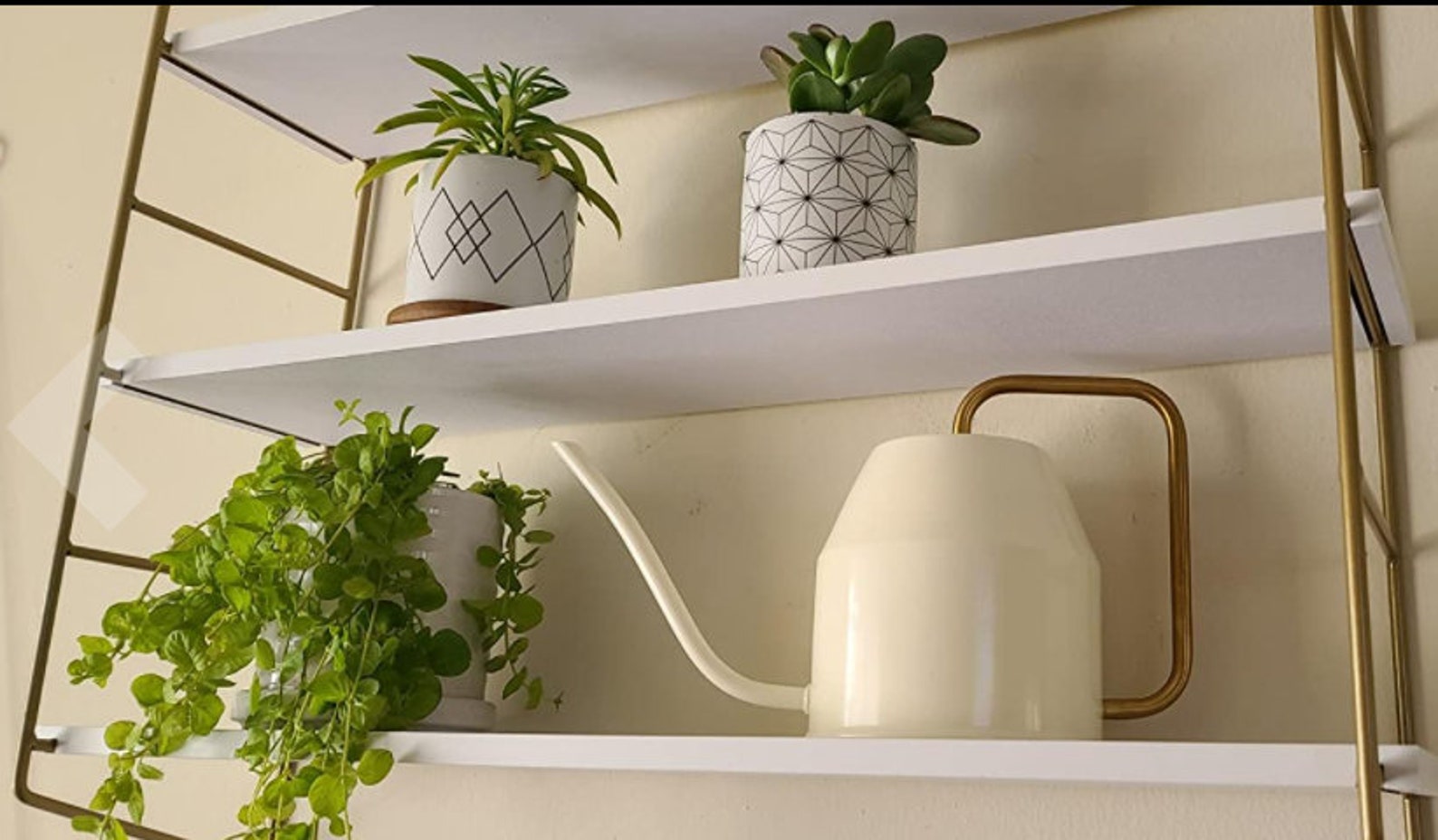 Gold Wall Shelf Floating Shelves Bathroom Mounted Shelving Etsy