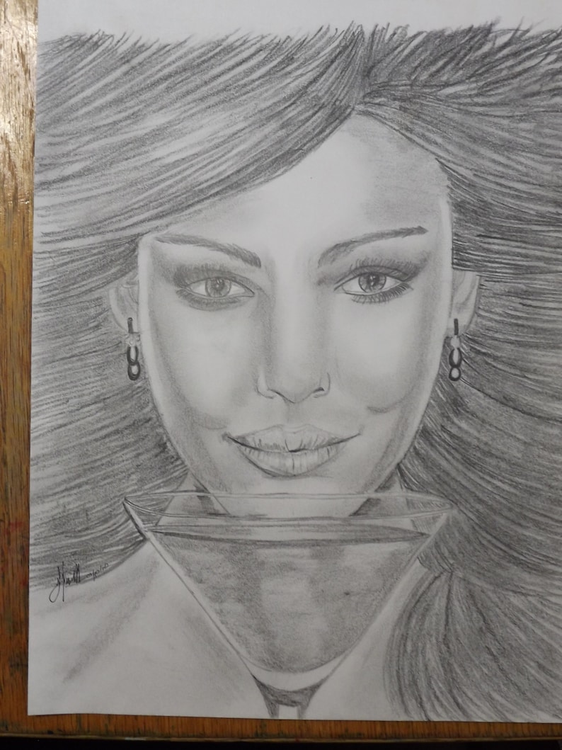 Digital Download Original Art Pencil Print Digital Prints Etsy