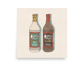 Datu Puti フィリピン人醤油酢料理シェフキッチンフィリピンアドボ食事ディナーピノイアートプリント