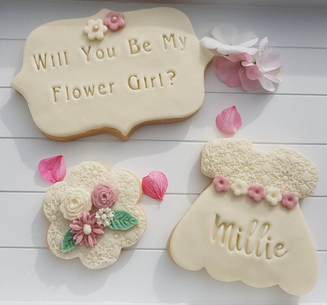 Flower Girl Proposal/ Flower Girl Proposal Cookies/ Flower Girl ...