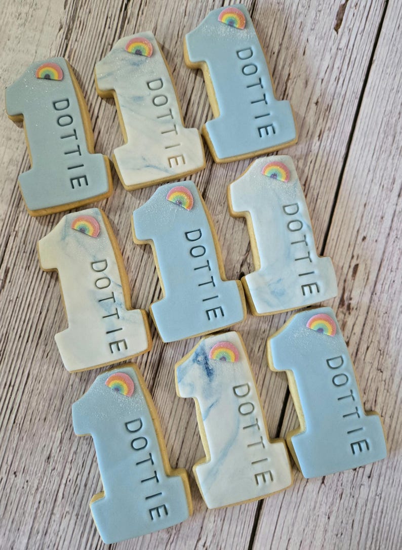 Any theme/Age cookies/Birthday cookies, birthday biscuits, number cookies, party favours, age cookies, age biscuits, party biscuits, cookies image 1