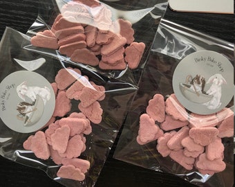 Cranberry Cloud Rabbit Treats, Bunny Treats, Organic