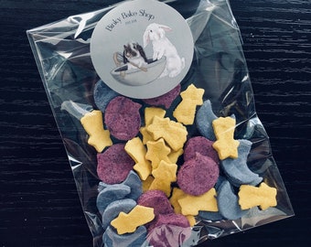 Neon Galaxy Bites, All Natural and Organic Rabbit Treats, Bunny Treats and Snacks, Small Animal Reward Treats