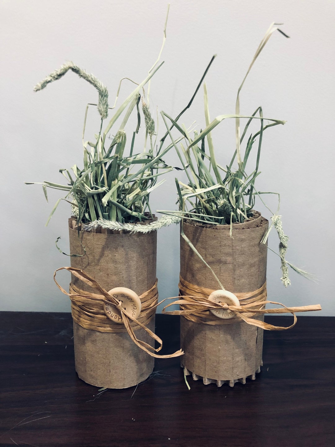 Hay Bale Roller Toy for Rabbits and Guinea Pigs, Cute Handmade Small ...