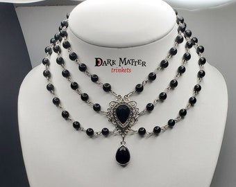 Gothic, Victorian, Medieval, Renaissance Necklace.