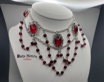 Gothic, Victorian, Halloween, Vampire Choker.