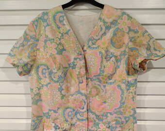 Vintage Summer Floral Dress