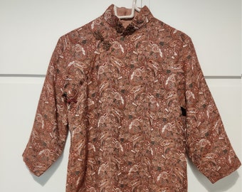 Vintage Paisley Qipao