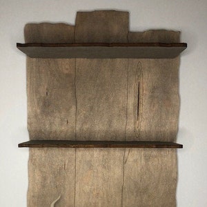 Rustic Tiered Wall Shelves - Digital file SVG - Glowforge
