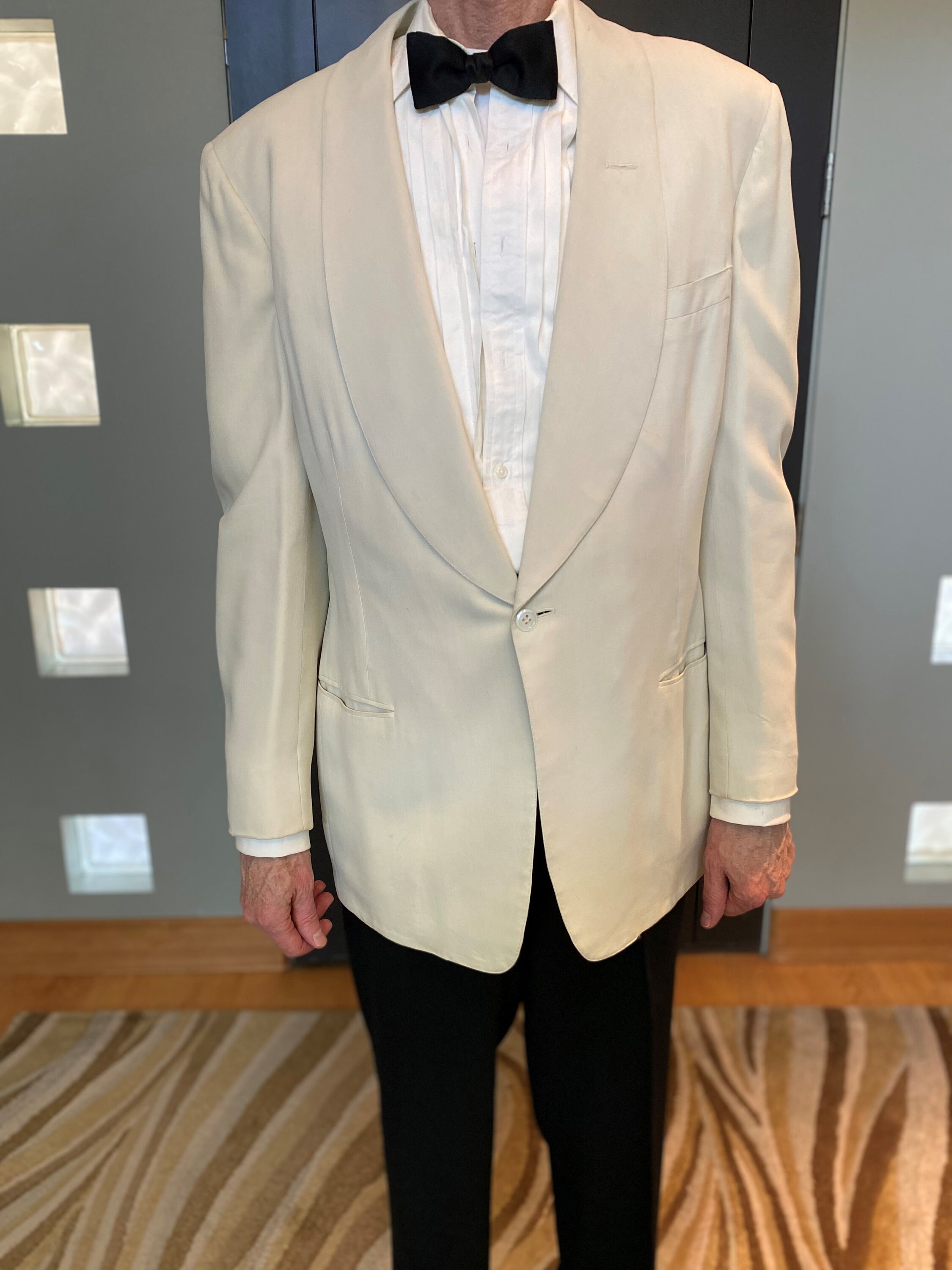 Vintage 193040s Hart Schaffner and Marx Two Piece Tuxedo Etsy Australia