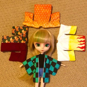 Pullip Barbie Clothing Obitsu (Haori Collection)