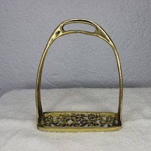 Ottoman Cavalry Stirrup, Horse Crankshaft, brass casting, Antique Handmade product, horse riding products