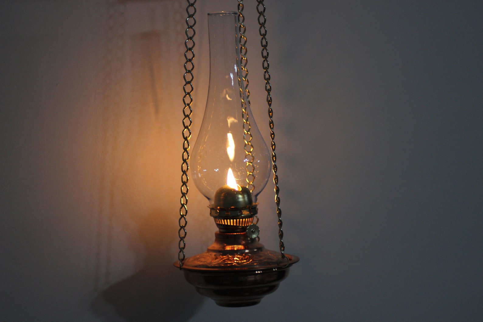 Wall Hanging Oil Lamp Vintage Oil Lamp Antique Oil Lamp Etsy
