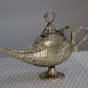Aladdin Lamp, Aladdin Magic Lamp, Oil Lamp Vintage, Aladdin Lamp Vintage, Aladdin Oil Lamp Shade, Handmade Brass, Home and Office Decor
