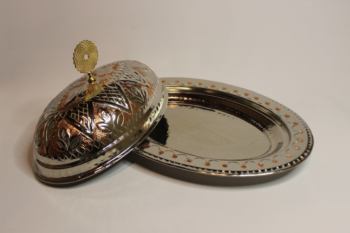 Copper Plate PlatterPresentation plate Handmade Bowl Sugar Etsy