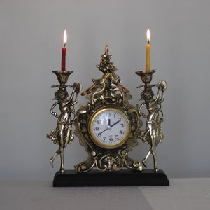 Fireplace Clock 