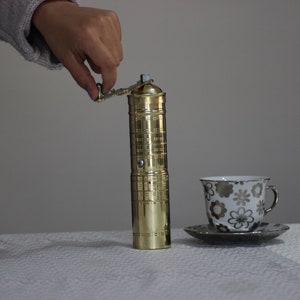 Coffee grinder, Salt grinder, Pepper grinder, Handmade Kitchenware, Vintage Coffee, Kitchen Decor, Home Gift, Handcrafted grinder