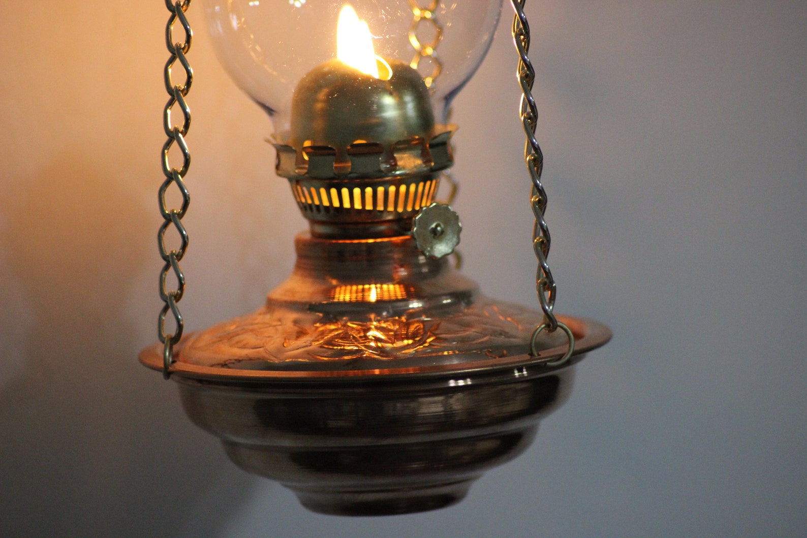 Wall Hanging Oil Lamp Vintage Oil Lamp Antique Oil Lamp Etsy