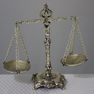 11.8” Scales of justice, Law Office Decor, Christmas gift, Office Decor, Home Decor, Antique Balance Scales, Vintage Decor Christmas Gift