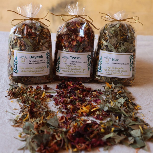 Medicinal herbal kit for women. Prevents and reduces inflammation, menstrual cramps and improves sleep.