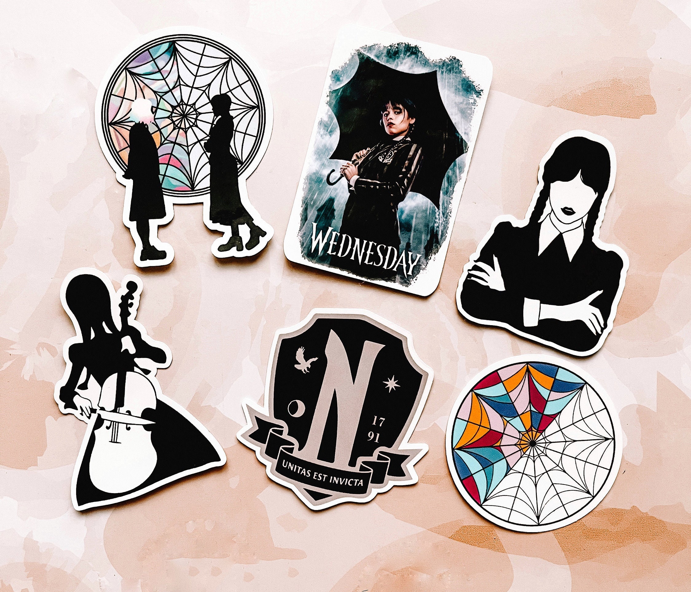 Wednesday Thing Sticker  Addams family characters, Addams family hand,  Family drawing
